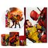 Trio Capas + Painéis Casado Deadpool e Wolverine