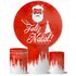 Trio Capas Cilindros + Painel Veste Fácil Feliz Natal 11