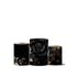 Trio Capas Cilindros Veste Fácil Floral Dark