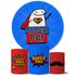 Trio Capas Cilindros + Painel Tema Flork Dia dos Pais 11