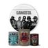 Trio Capas Cilindros + Painel Veste Fácil Gangsta