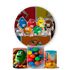 Trio Capas Cilindros + Painel Tema M&M's