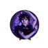 Painel Redondo 50x50 Tema Wandinha Roxo