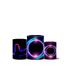 Trio Capas Cilindros Veste Fácil Neon 7