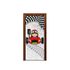 Capa De Porta Veste Fácil Decorativa Tema Carro de Corrida 2