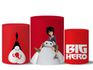 Trio Capas Cilindro Tema Operação Big Hero Veste Fácil