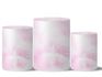 Trio Capas Cilindros Veste Fácil Parabens Rosa