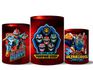 Trio Capas Cilindros Veste Fácil Power Rangers