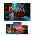 Trio Capas Cilindros + Painel Retangular Horizontal Feliz Natal 20