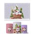 Trio Capas Cilindros + Painel Retangular Horizontal Feliz Natal 23