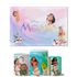 Trio De Capas Cilindros + Painel Retangular Horizontal Moana Aquarela