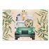 Painel Retangular Horizontal Safari Baby