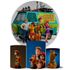 Trio Capas Cilindros + Painel Veste Fácil Scooby-Doo