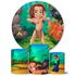 Trio Capas Cilindros + Painel Tema Tarzan Jovem 