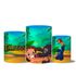 Trio Capas Cilindro Tema Tarzan Jovem