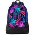 Mochila Escolar Floral Tropical Estilo Conforto