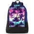 Mochila Escolar Floral Tropical Estilo Conforto