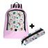 Mochila Infantil Feminina Trendy C/ Estojo 