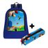 Mochila Infantil Masculina Trendy C/ Estojo