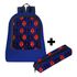 Mochila Infantil Masculina Trendy C/ Estojo