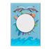 Painel Vazado Retangular Tema Oceano Papercut