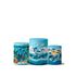 Trio Capas Cilindro Tema Oceano Papercut