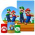 Trio Capas + Painéis Casado Tema Mario e Luigi Veste Fácil