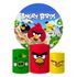 Trio Capas Cilindros + Painel Tema Angry Birds Veste Fácil