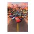 Painel Retangular Tema Radiator Springs