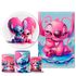 Trio Capas + Painéis Casado Tema Stitch Love Splash