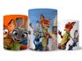 Trio Capas Cilindros Tema Zootopia Veste Fácil C/ Elastico