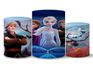 Trio Capas Cilindros Tema Frozen 2 Veste Fácil C/ Elástico