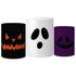 Trio Capas Cilindro Tema Halloween Monster Veste Fácil C/ Elástico