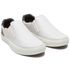 Sapatênis Casual Masculino Slip-On Couro Sintetico Cinza- REF: 1003 