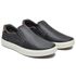 Sapatênis Casual Masculino Slip-On Couro Sintetico Preto- REF: 1003 