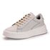 Sapatênis Casual Masculino Couro Legitimo Off White- REF: 60230 
