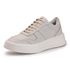Sapatênis Casual Masculino Couro Legitimo Off White- REF: 60220 