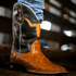 Bota Texana Bovina - Base Alaranjada