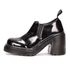 Sapato Plataforma Constança Estilo Veggie Verniz Preto