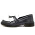 Sapato Mocassim Bambolim Estilo Veggie Preto e Branco