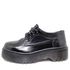 Sapato Oxford Estilo Veggie Greta Verniz Preto All Black