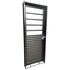 Porta Laminada Mista Sem Vidro 210x80 Cm Abertura Esquerda
