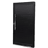 Porta Pivotante em Alumínio Black 230x124x6 Abertura Esquerda 