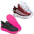 Kit 2 Tênis Unissex Evoltenn Easy Modelos Diferentes Bordo e Preto Rosa