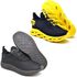 Kit 2 Tênis Unissex Evoltenn Easy Modelos Diferentes Preto Amarelo e Black