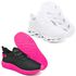 Kit 2 Tênis Unissex Evoltenn Easy Modelos Diferentes White e Preto Rosa