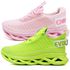 Kit 2 Tênis Easy Style Unissex Evoltenn Solado Trançado Moderno Rosa e Verde