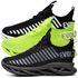 Kit 3 Tênis Easy Style Unissex Evoltenn Solado Trançado Verde, Preto Branco e Black