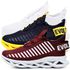 Kit 3 Tênis Easy Style Unissex Evoltenn Solado Trançado White, Preto Amarelo e Bordo