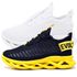 Kit 2 Tênis Easy Style Unissex Evoltenn Solado Trançado Moderno White e Preto Amarelo